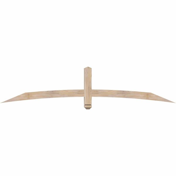 Ekena Millwork Bellingham Smooth Timber Gable Bracket, Douglas Fir, 84"W x 17"H x 3 1/2"D x 3 1/2"F, 5/12 Pitch GBW084X17X0404BEL00SDF - main